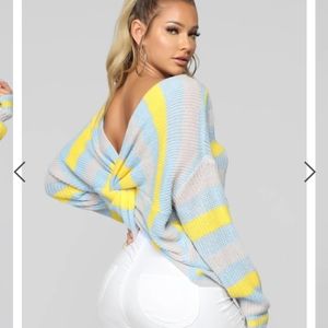 💛🫐BNWT sweater from FN!!🫐💛